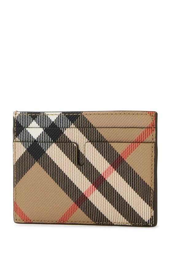  버버리 체크 카드 케이스 8091914 A2021 BEIGE - BURBERRY