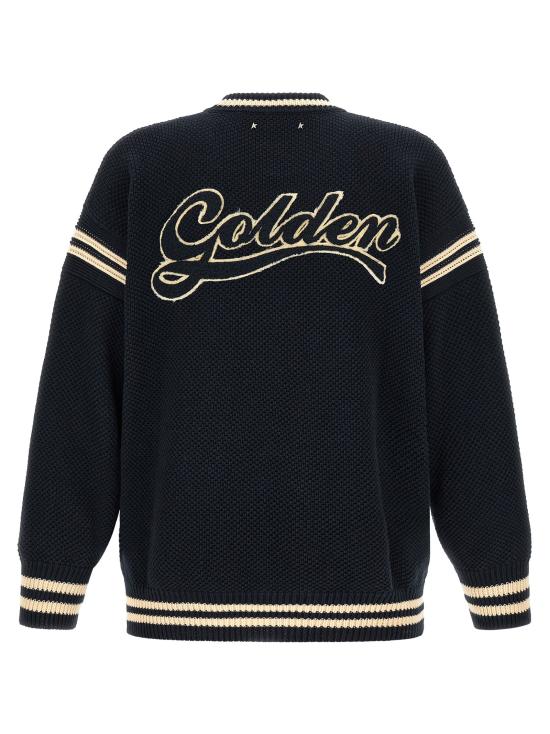 26FW 골든구스 스웨터 GO337235BM NAVY - GOLDEN GOOSE