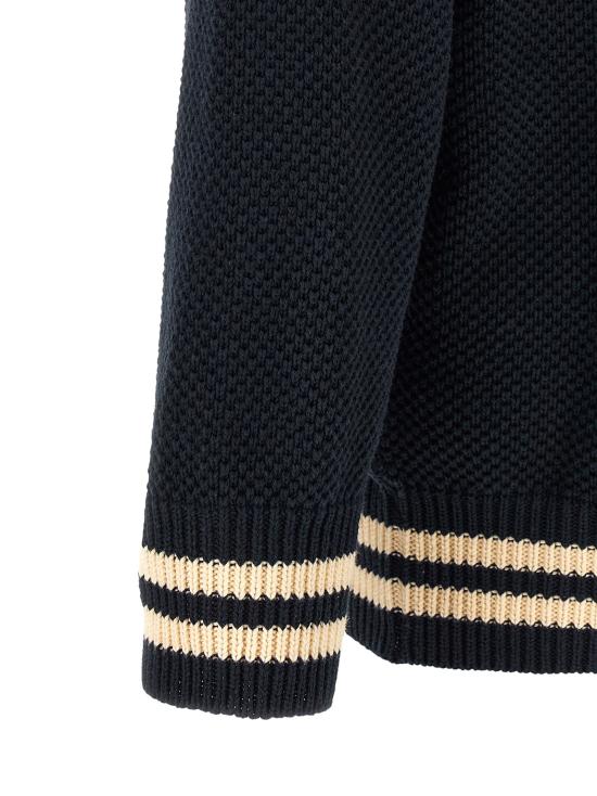 26FW 골든구스 스웨터 GO337235BM NAVY - GOLDEN GOOSE