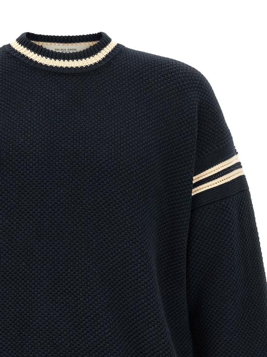 26FW 골든구스 스웨터 GO337235BM NAVY - GOLDEN GOOSE