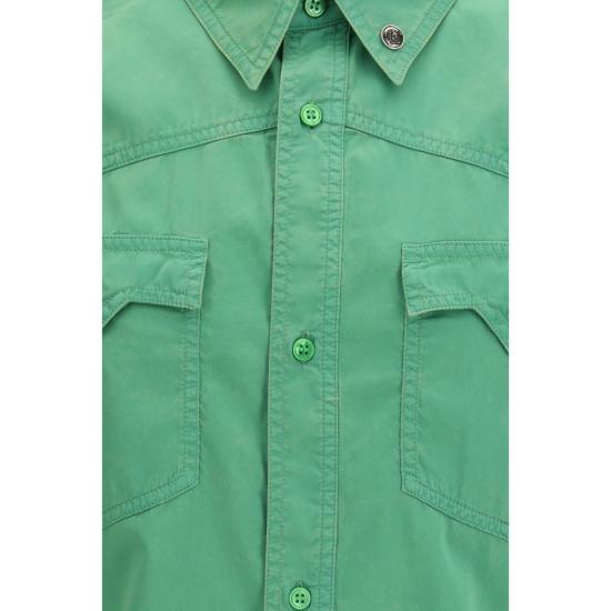 26SS 베르사체 셔츠 VE10239791A181851G250BB GREEN - VERSACE