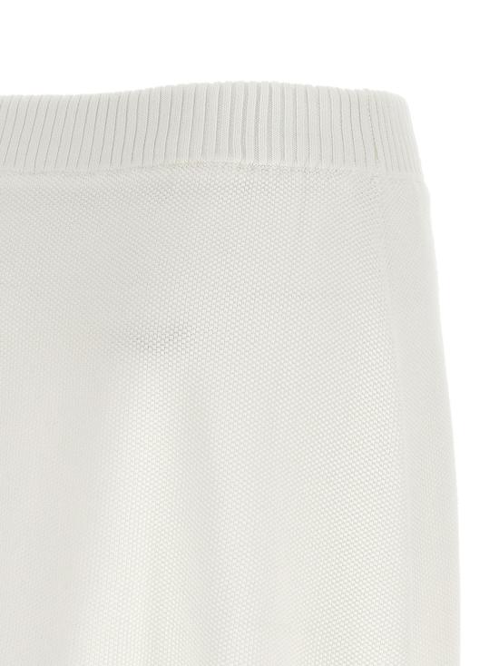 26SS 브루넬로 쿠치넬리 스커트 BR338394BM WHITE - BRUNELLO CUCINELLI