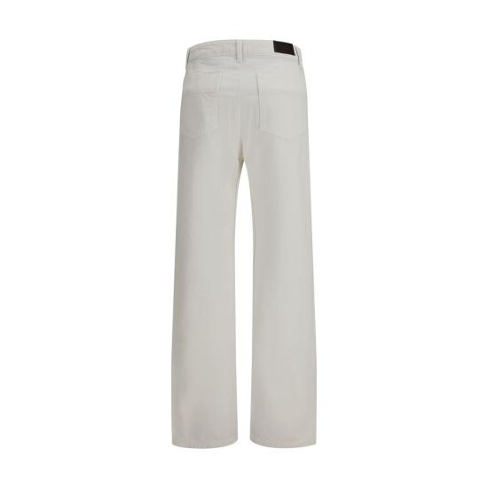 26SS 르메르 스트레이트 팬츠 LEPA1226LD1070WH086BB WHITE - LEMAIRE