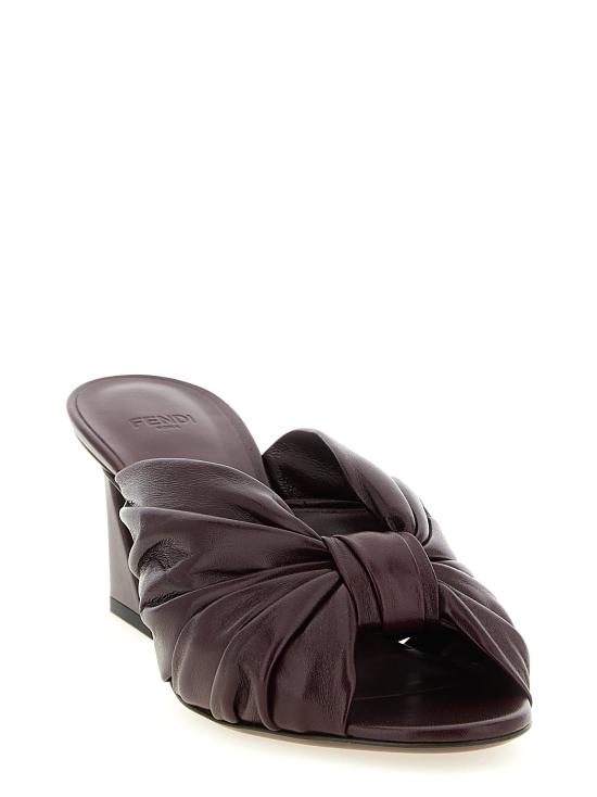 26SS 펜디 힐/펌프스 FE328715BM BORDEAUX - FENDI