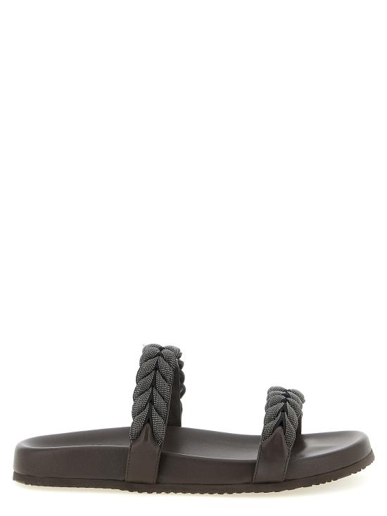 26SS 브루넬로 쿠치넬리 샌들 BR335366BM BROWN