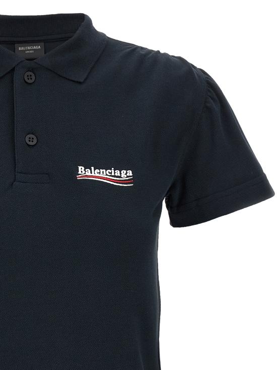  발렌시아가 폴로 티셔츠 BA312102BM NAVY - BALENCIAGA