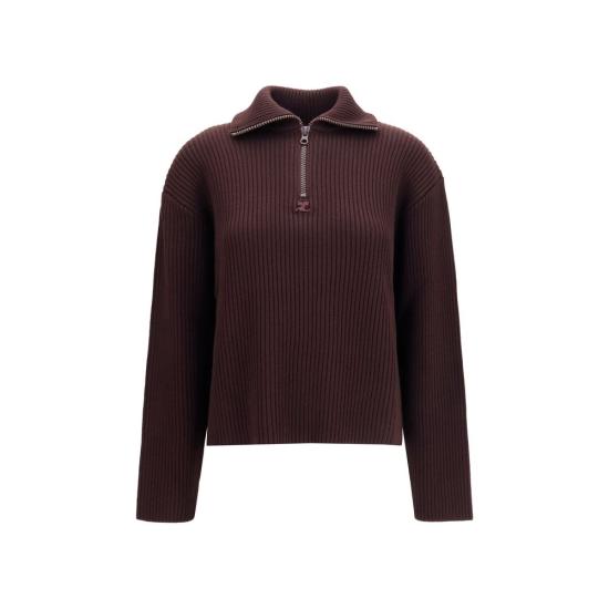 26FW 쿠레쥬 스웨터 CO326MPU278FI00854090BB BROWN