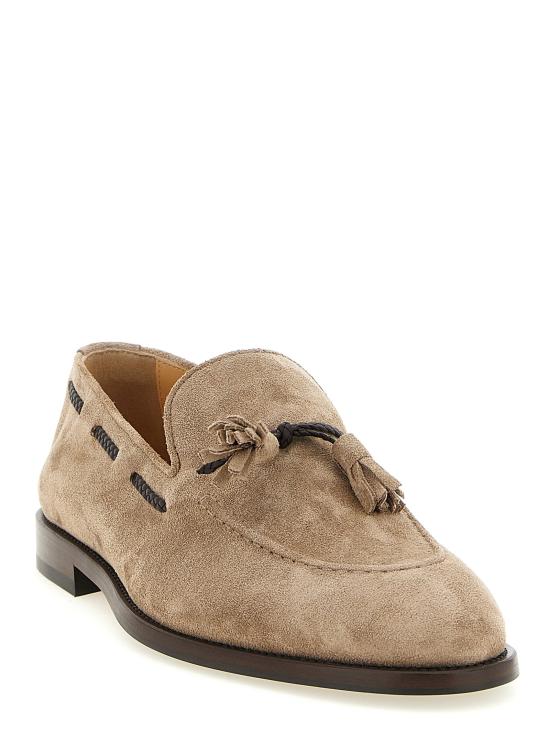 26SS 브루넬로 쿠치넬리 스니커즈 BR329928BM BROWN - BRUNELLO CUCINELLI