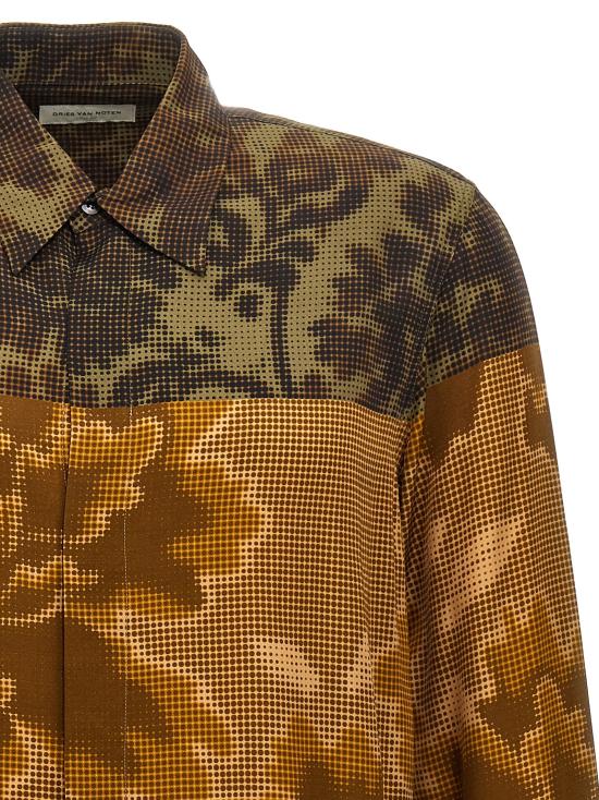  드리스 반 노튼 셔츠 DR292307BM GOLD - DRIES VAN NOTEN