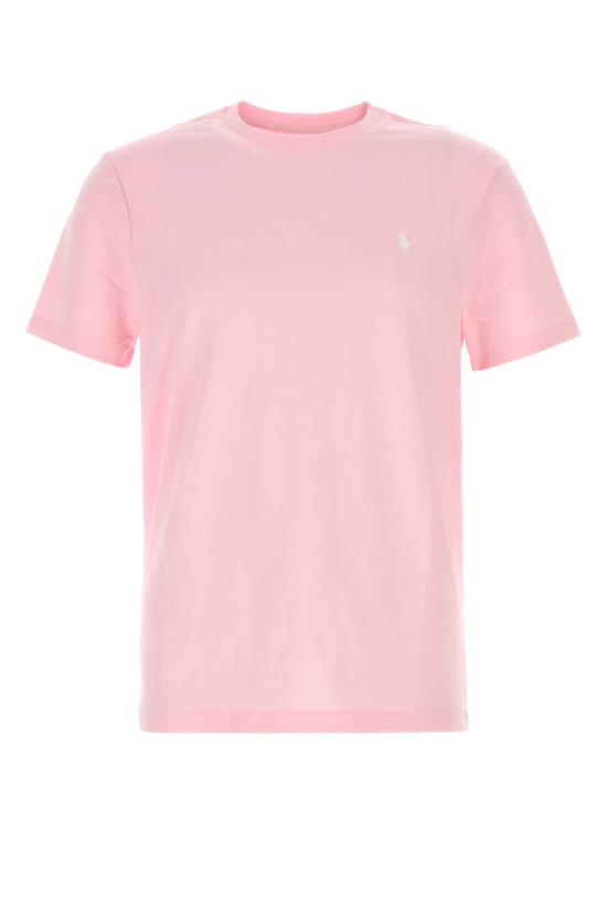 26FW 폴로 랄프로렌 포니로고 자수 반팔 티셔츠 710671438 530 PINK