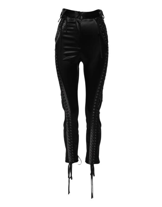  돌체앤가바나 스트레이트 팬츠 PAN74957 BLACK - DOLCE & GABBANA
