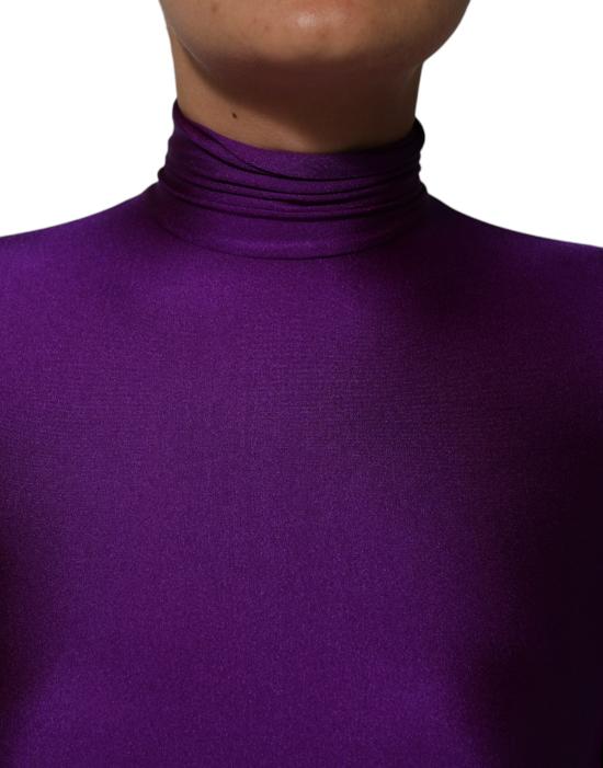  돌체앤가바나 바디수트 티셔츠 DR81789 PURPLE - DOLCE & GABBANA