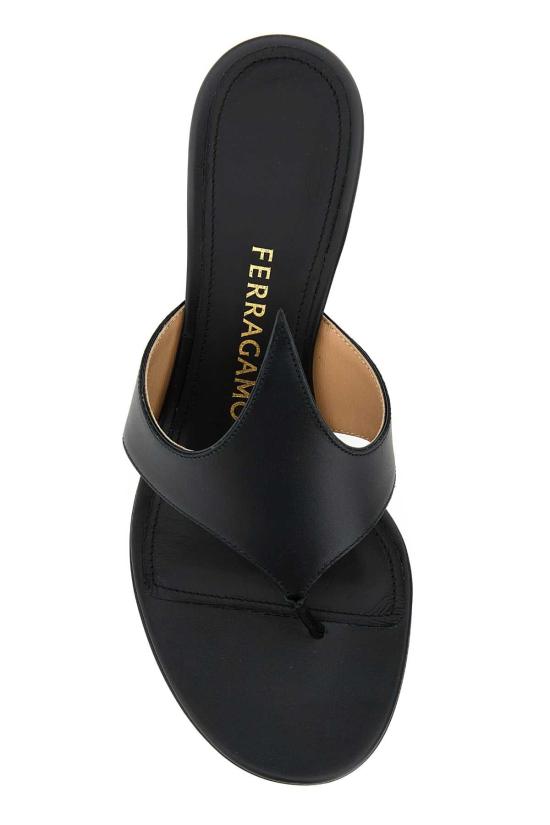  살바토레 페라가모 샌들 01K146782734 NERBISNER BLACK - SALVATORE FERRAGAMO