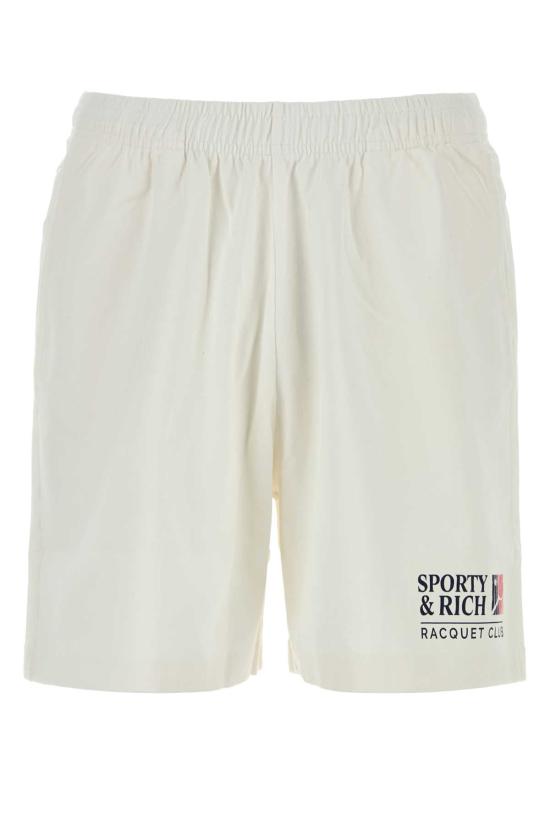 26SS 스포티앤리치 숏팬츠 SH039710431WH01 WHINAVRUB WHITE