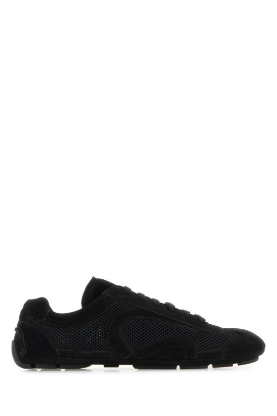 26SS 프라다 몬테카를로 리에디션 2005 스웨이드 스니커즈 4E1165FG0013D8C F0002 BLACK