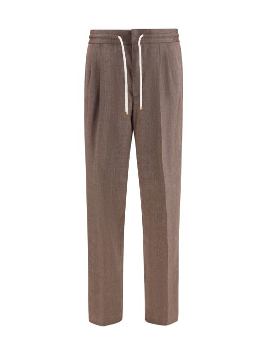 26SS 브루넬로 쿠치넬리 팬츠 MZ408E1710 C009 BROWN