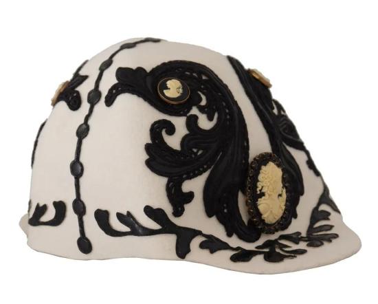 돌체앤가바나 비니 HAT9299 WHITE - DOLCE & GABBANA