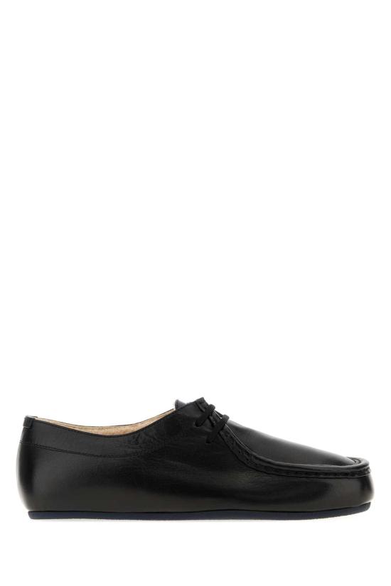 26FW 질샌더 플랫 슈즈 J15ZJ0035P7819 001 BLACK