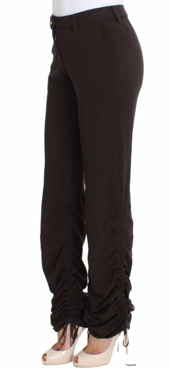  에르마노 설비노 스트레이트 팬츠 SIG30378 BLACK - ERMANNO SCERVINO