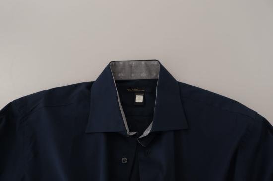  로베르토 카발리 셔츠 TSH82935 NAVY - ROBERTO CAVALLI