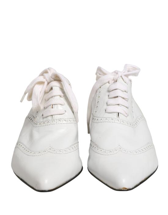  돌체앤가바나 플랫 슈즈 LA13265 WHITE - DOLCE & GABBANA