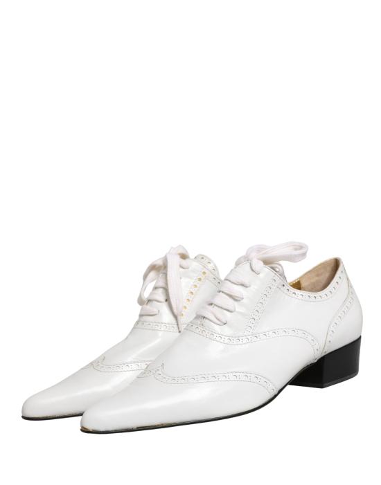  돌체앤가바나 플랫 슈즈 LA13265 WHITE - DOLCE & GABBANA