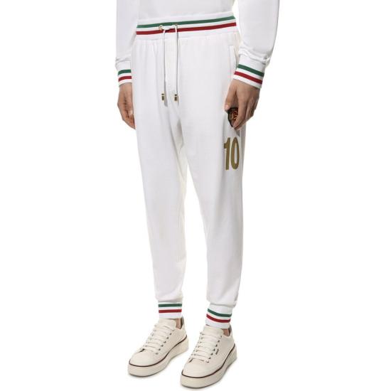  돌체앤가바나 트레이닝/조거 팬츠 DO 8990510448852 WHITE - DOLCE & GABBANA