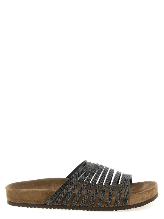 26SS 브루넬로 쿠치넬리 샌들 BR328744BM BLACK