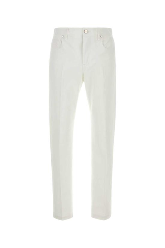  펜디 데님 팬츠 FLP288AUAH F0QA0 WHITE