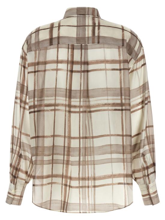 26FW 브루넬로 쿠치넬리 블라우스 BR336437BM BEIGE - BRUNELLO CUCINELLI