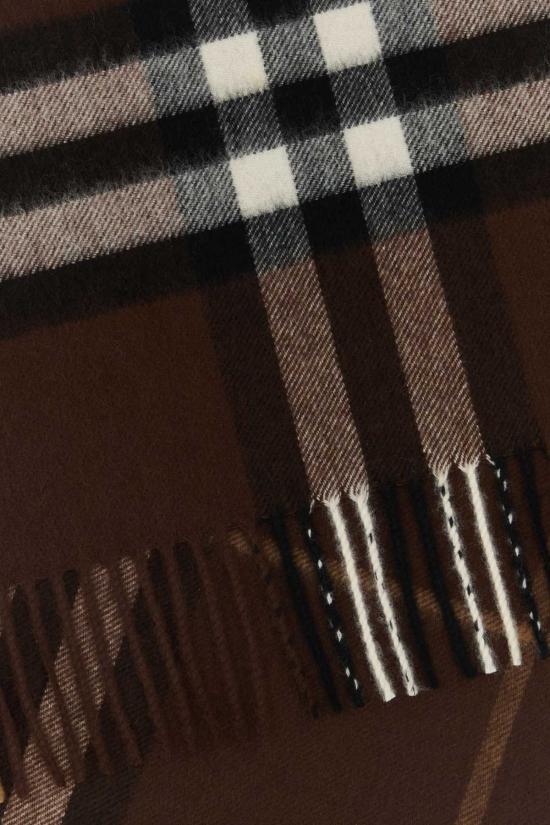  버버리 체크 캐시미어 스카프 8112638 B7313 BROWN - BURBERRY