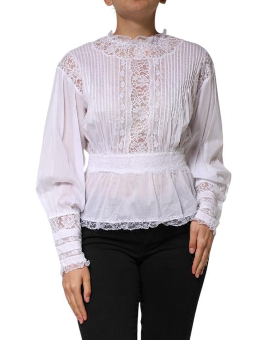  돌체앤가바나 블라우스 TSH90647 WHITE