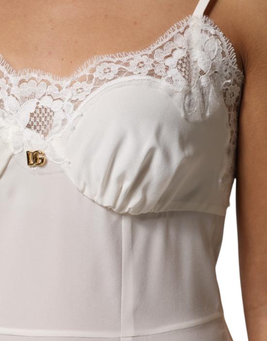  돌체앤가바나 바디수트 티셔츠 DR81798 WHITE - DOLCE & GABBANA