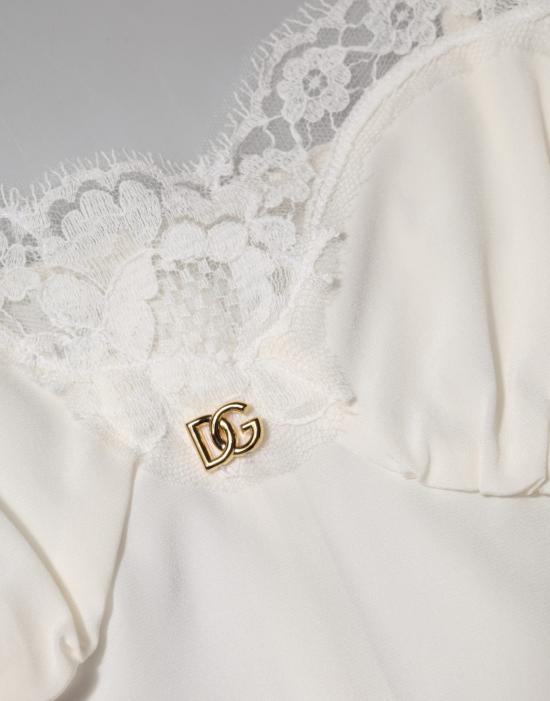  돌체앤가바나 바디수트 티셔츠 DR81798 WHITE - DOLCE & GABBANA