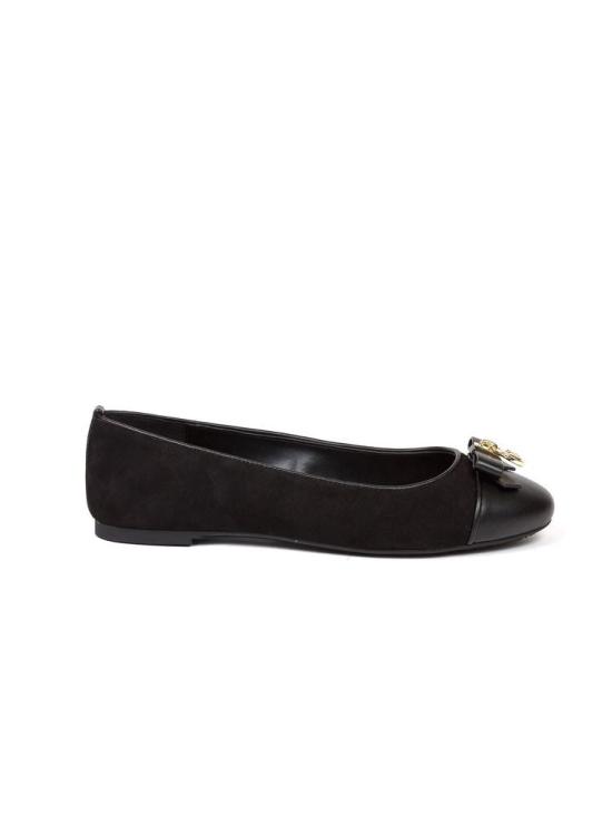  마이클 코어스 플랫 슈즈 MASTER 49F5HNFP1S BLACK Michael Kors - MICHAEL KORS
