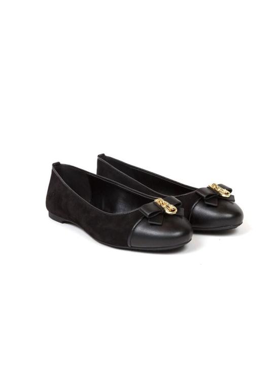  마이클 코어스 플랫 슈즈 MASTER 49F5HNFP1S BLACK Michael Kors - MICHAEL KORS