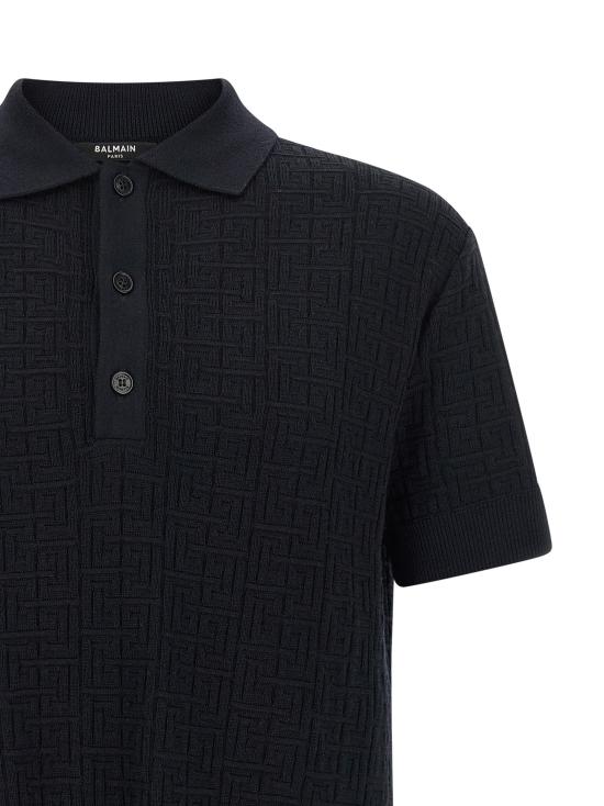 26SS 발망 탑 BA325703BM BLACK - BALMAIN