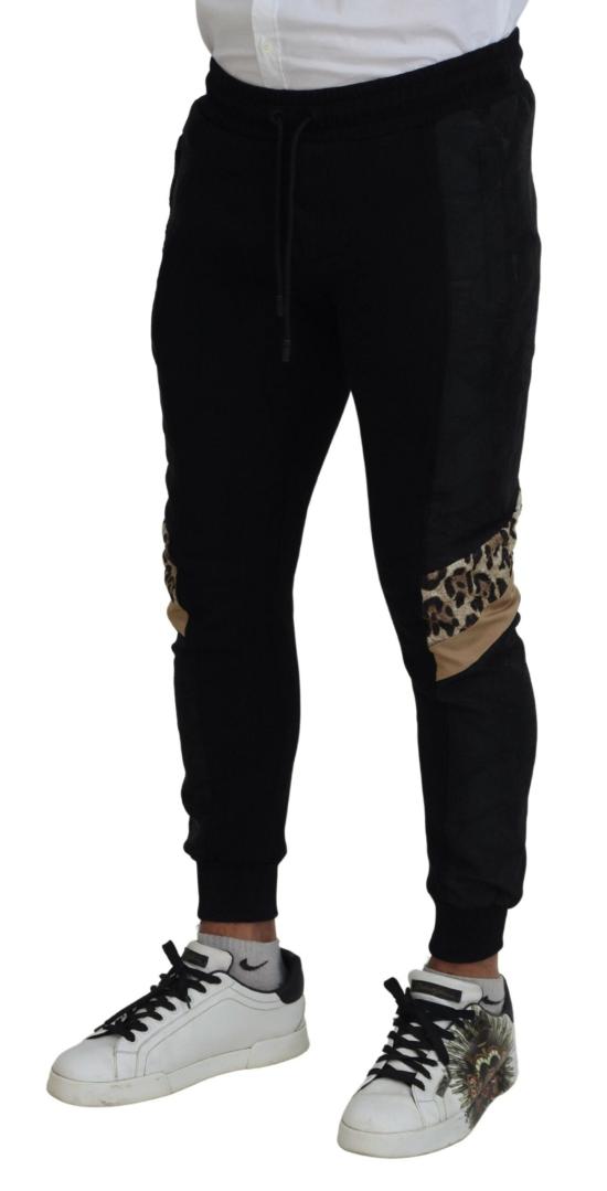  돌체앤가바나 트레이닝/조거 팬츠 PAN74811 BLACK - DOLCE & GABBANA
