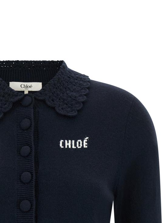26FW 끌로에 가디건 CH338697BM NAVY - CHLOE