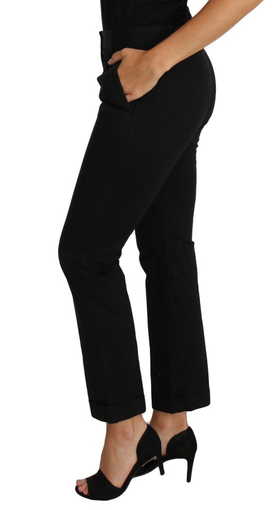  돌체앤가바나 스트레이트 팬츠 PAN61088 BLACK - DOLCE & GABBANA