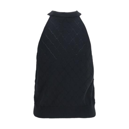 26FW 발망 민소매 티셔츠 BAHF1AE089KJ990PABB BLACK - BALMAIN