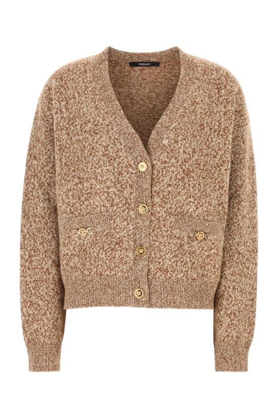 25FW 베르사체 니트웨어 10134371A15451 2NG70 BROWN
