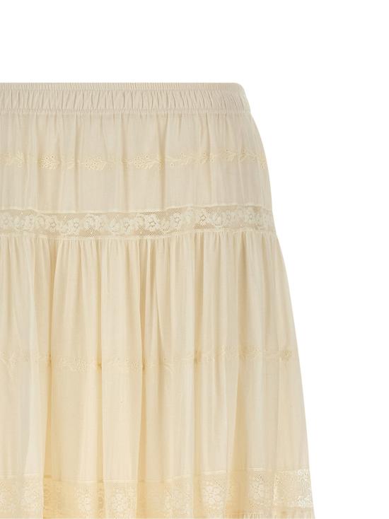 26SS 에르마노 설비노 스커트 ER327064BM WHITE - ERMANNO SCERVINO