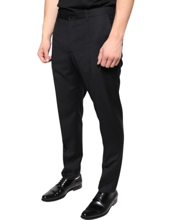  돌체앤가바나 스트레이트 팬츠 PAN75340 BLACK - DOLCE & GABBANA