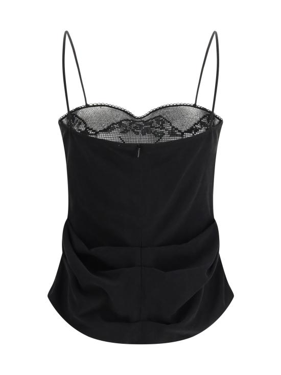 26SS 마그다뷰트림 민소매 티셔츠 220426 BLACK - MAGDA BUTRYM