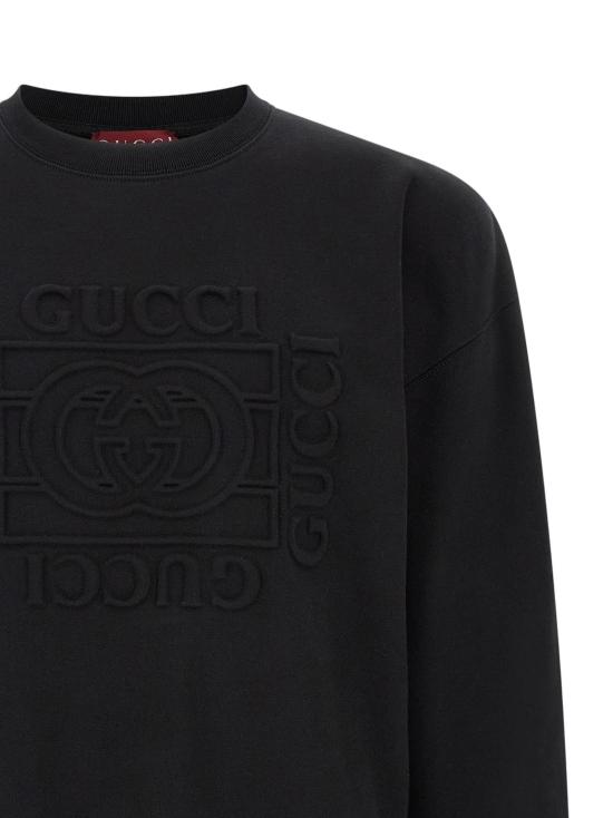  구찌 긴팔 티셔츠 GU329188BM BLACK - GUCCI
