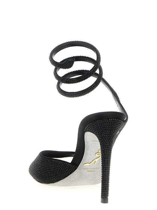 25FW 르네 카오빌라 힐/펌프스 RE316332BM BLACK - RENE CAOVILLA