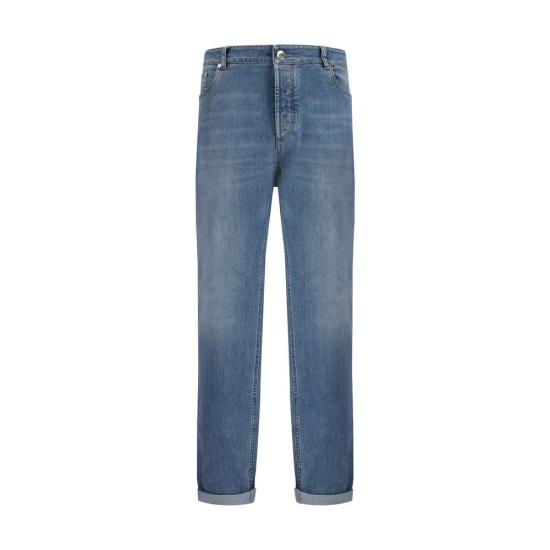 26FW 브루넬로 쿠치넬리 데님 팬츠 BRM283PD3210C1470BB BLUE