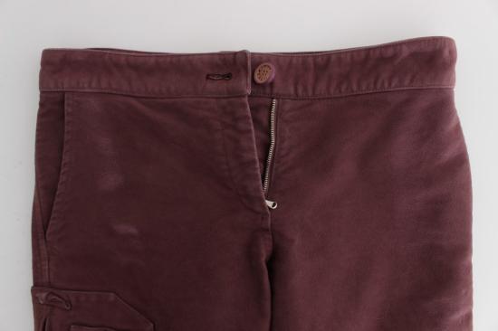  에르마노 설비노 스트레이트 팬츠 SIG30407 BURGUNDY - ERMANNO SCERVINO
