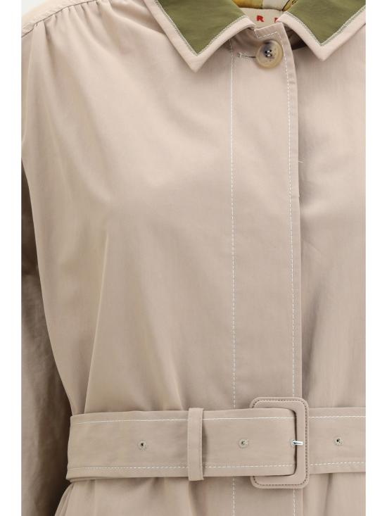 26SS 마르니 트렌치 코트 SPMA0245QUUTC571 00W25 BEIGE - MARNI